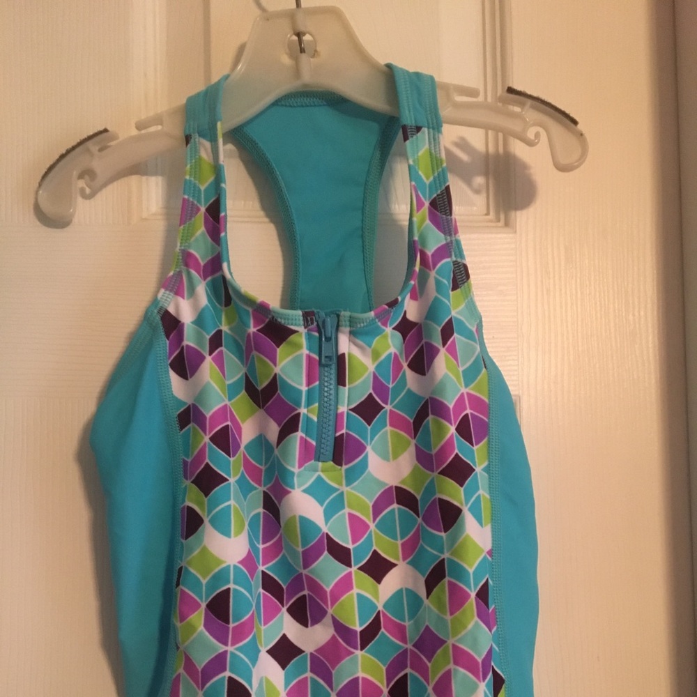 Lands End Girls 2 piece suit